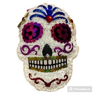 Day of the Dead Skeleton Head Halloween Skeleton Head